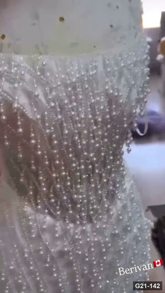 G21-142 عاجي فستان منفوش فستان زفاف Main Clean Frame